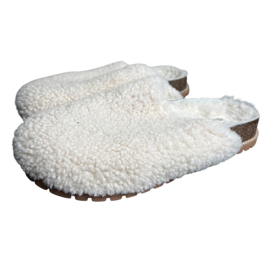 Madewell Size 9 Women's The Layne Clog Mule in Shearling
